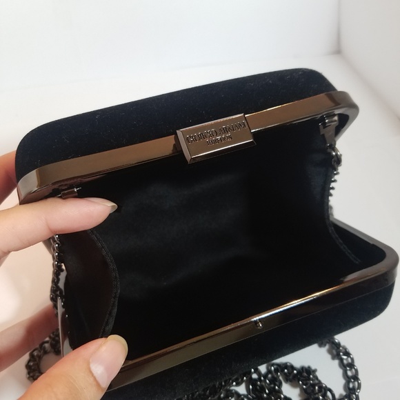 ***SOLD***Giorgio Armani Clutch Shoulder Bag - Picture 4 of 7